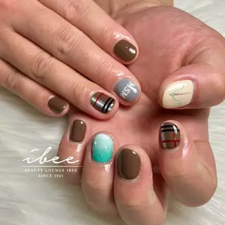 メンズ ネイル ibee nail 🤍yumiのネイルデザイン