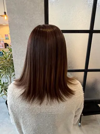 ミディアム カラー Un Atre所属・中垣内勇樹 【髪質改善特化】のヘアスタイル