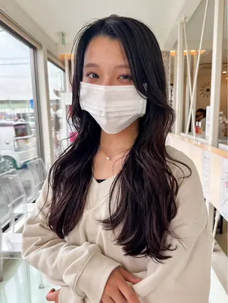 ロング カラー balance.三宅 星哉のヘアスタイル