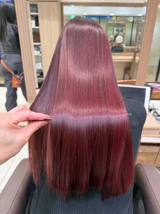 ロング 華澄🌸カラーモデル 縮毛モデル募集中🌸のヘアスタイル