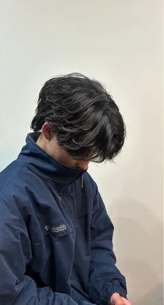 パーマ メンズ EDEN店長／ 短髪／パーマ職人🔥のヘアスタイル