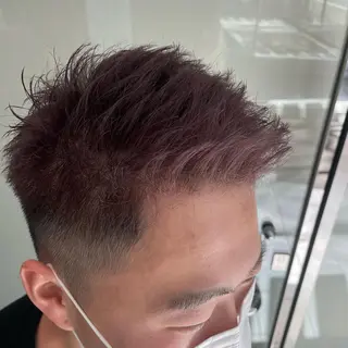 カラー ヘアアレンジ 𝙢𝙞𝙮𝙪🎀 girly hairのヘアスタイル