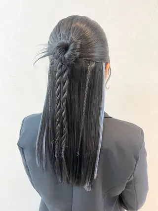 ヘアアレンジ 🫧みひろ🫧カット カラーモデル募集のヘアスタイル