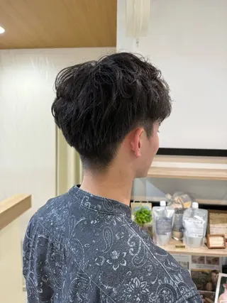 メンズ 島 歩那のヘアスタイル