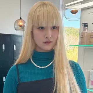 ロング カラー ハイトーン/複雑履歴 名古屋/FUTOのヘアスタイル