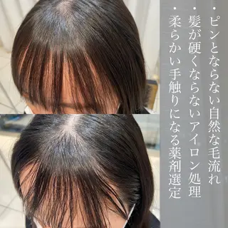 ミディアム パーマ SALOWIN 新宿三丁目East所属・縮毛矯正/艶カラー /美髪/ﾒｸﾞﾐのヘアスタイル