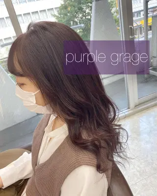 ロング カラー 後藤紗英/髪質改善 /オリーブベージュのヘアスタイル