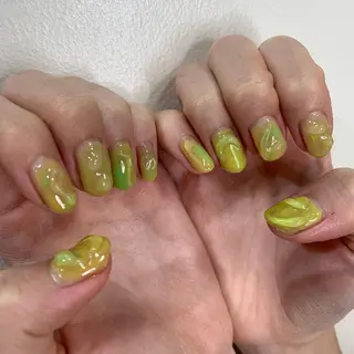 ネイル AOI✩⡱ y2kネイルのネイルデザイン