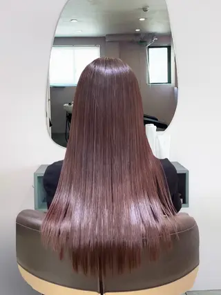 ロング パーマ camellia所属・山﨑 愛莉のヘアスタイル