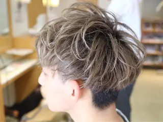 ミディアム メンズパーマ特化⚡️ 中村 駿のヘアスタイル