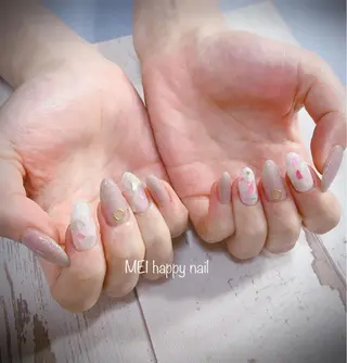 ネイル 北浦和 自爪育成ケアのネイルデザイン