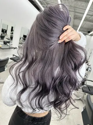 ロング カラー GO TODAY シェアサロン 原宿本店所属・原宿ハイトーンカラー 🌼みるい🌼のヘアスタイル