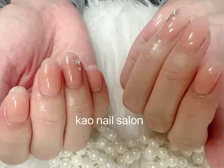 ネイル kao nail マグネット/長さだしのネイルデザイン