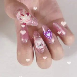 プーモワベリー所属・韓国ガーリー🎀 岐南🤍ななみのネイルデザイン