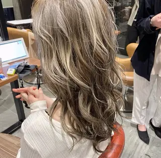 ロング カラー 上福大翔 【美髪縮毛矯正】のヘアスタイル