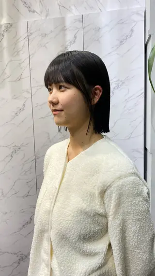 ショート マツザキ マナトのヘアスタイル