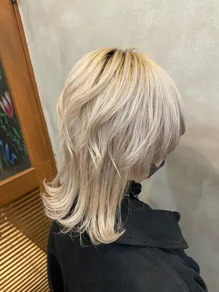 ミディアム 【ピンク/韓国ヘア/ ヘアセット】亜海のヘアスタイル