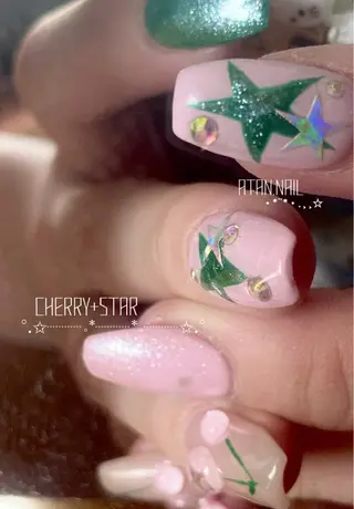 ネイル 🐕‍🦺Yappy 💗A-tanのネイルデザイン