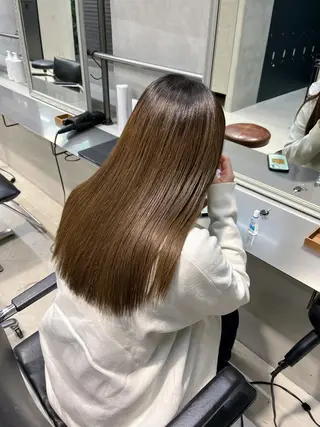 ロング 村田 春歌のヘアスタイル