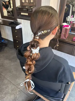 ヘアアレンジ 清水 江里香のヘアスタイル