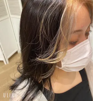 カラー 伊藤 かなのヘアスタイル