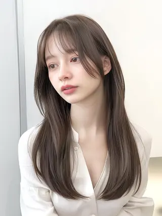 セミロング 美髪矯正🫧艶髪特化 🫧関口太郎のヘアスタイル