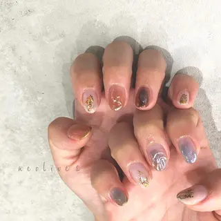 ネイル Yuriko Omi パラジェル/渋谷のネイルデザイン