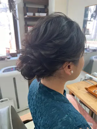 ロング ヘアアレンジ 山室 敬義のヘアスタイル