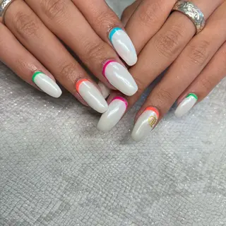 ネイル RE💟N.NAIL ラテン系お姉さんのネイルデザイン