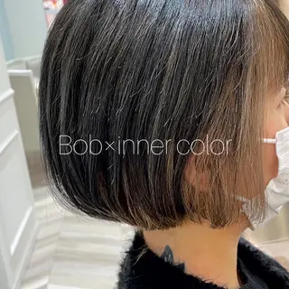 ショート カラー 淡路上新庄/髪質改善 .艶カラー/野口春貴のヘアスタイル