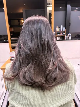ミディアム カラーモデル募集 ✨🤍モモハ🤍✨のヘアスタイル