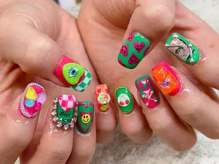 ネイル Nail Atelier IamI所属・アイアムアイ 大村磨衣のネイルデザイン