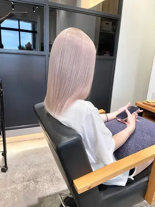 ミディアム カラー 猪股 稜斗のヘアスタイル