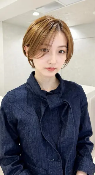 ショート nex the salon coall所属・🫧似合わせショート イシダ🫧のヘアスタイル