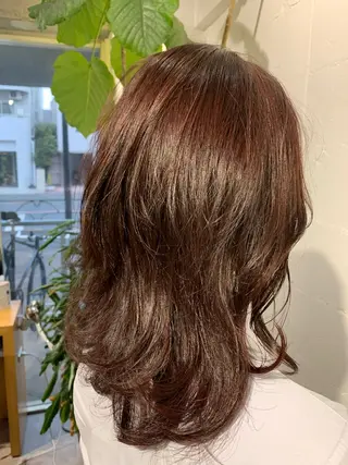 ミディアム メンズパーマ shell 宮下のヘアスタイル