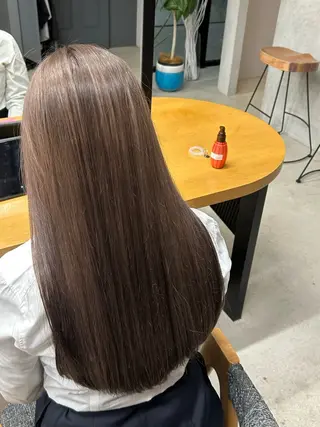 ロング カラー 天神/韓国レイヤー /髪質改善/ココロのヘアスタイル
