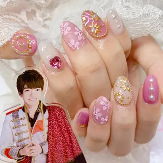 ネイル La neige* yuki 🥯🍑のネイルデザイン