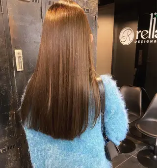 ロング 大橋 美咲のヘアスタイル
