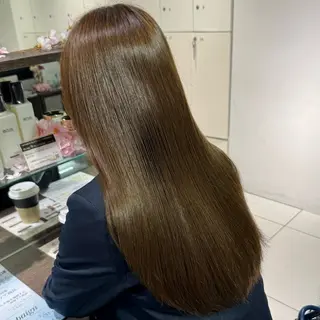 ロング カラー ヘアアレンジ ブリーチなしカラー /新百合ヶ丘/安形翔のヘアスタイル