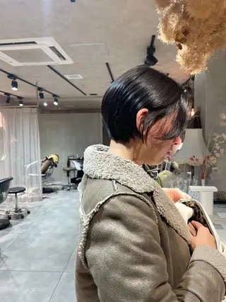 ショート 永宮 采佳のヘアスタイル