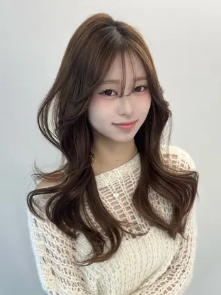 ロング カラー Kaho🤍レイヤー ※女性限定のヘアスタイル