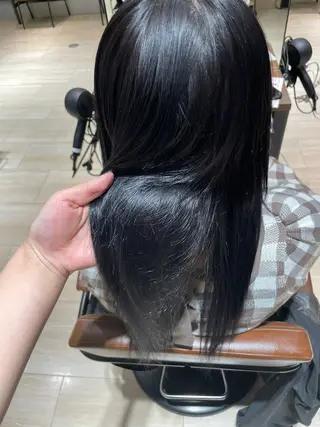 ロング 艶カラー/アレンジ/ はまぐちうみのヘアスタイル