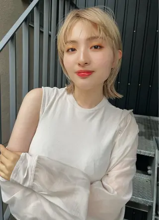 ミディアム 浦和Lond 山本賢人のヘアスタイル