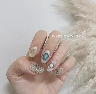 ネイル 井上 梓のネイルデザイン