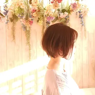 ショート おかべゆき⛄ スパ/カラー/野並のヘアスタイル