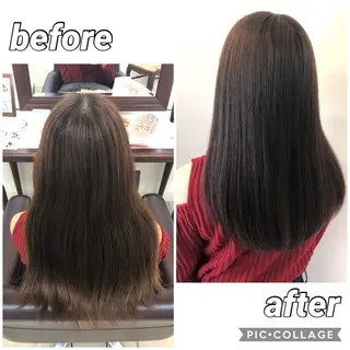 ロング カラー 🫧髪質改善×艶髪 🫧根本泰成🫧のヘアスタイル