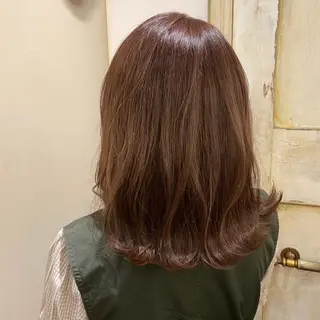 ミディアム カラー 滝口 江梨🔅のヘアスタイル