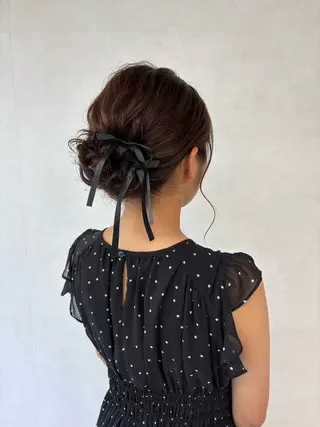 ヘアアレンジ ヘアセット／眉毛カッ ト/Nana〻のヘアスタイル