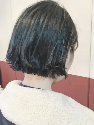 カラー ノグチ ユウキ/ボブのヘアスタイル