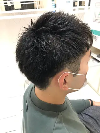 ショート Ash 中岡ゆうたのヘアスタイル